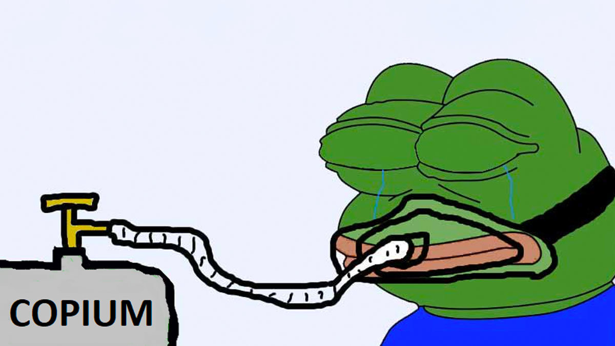 The Copium meme