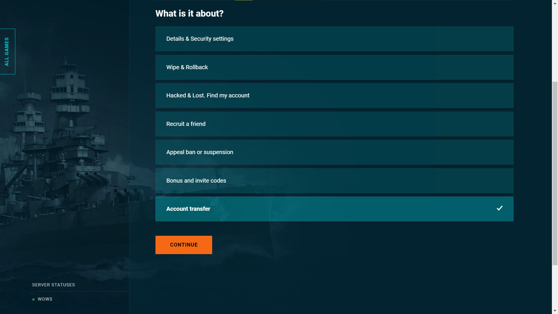 I've changed my mind! How do I cancel a transfer?