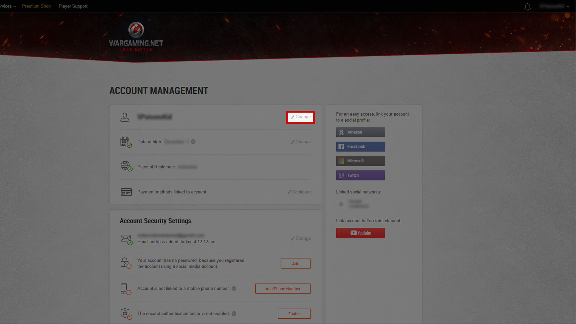 How to change your in-game username in WoT