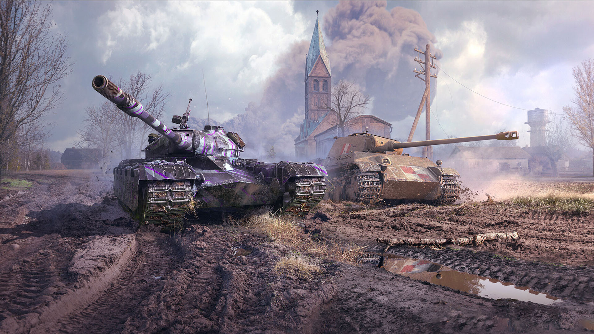 Creating a platoon in World of Tanks