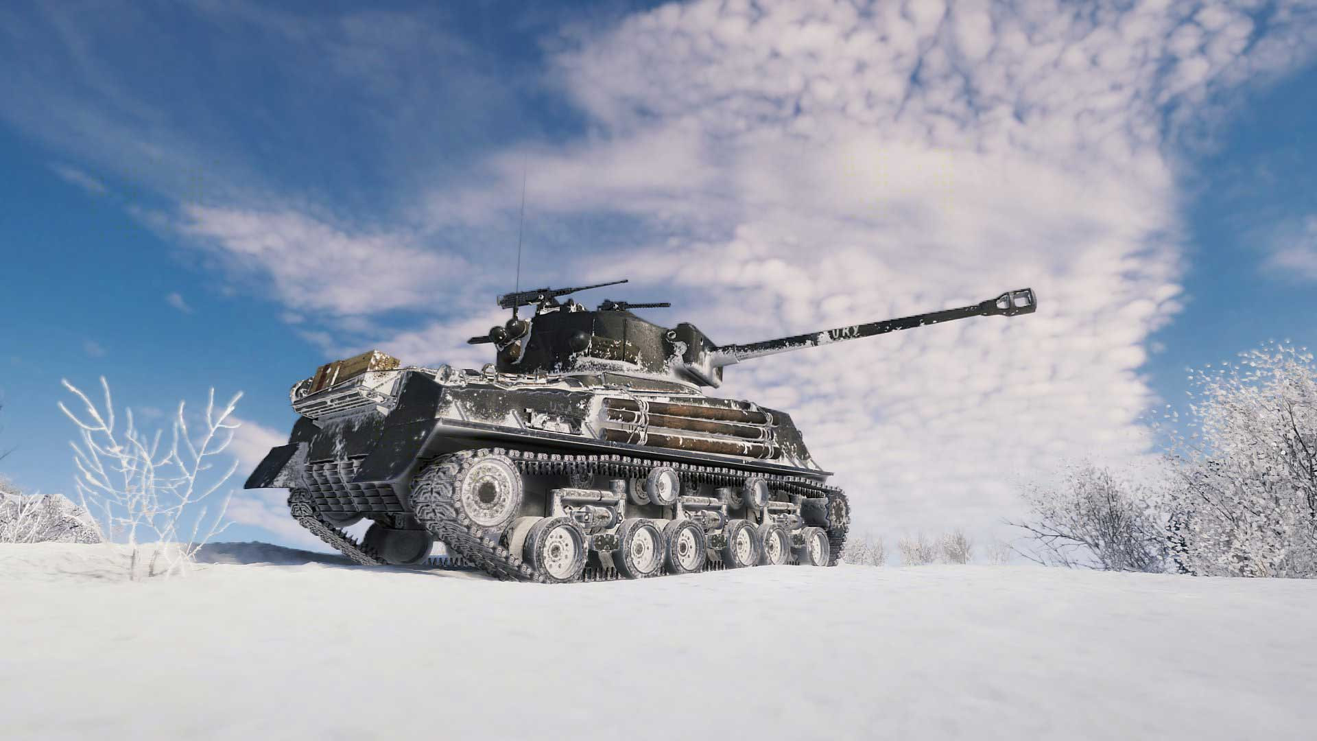 Comparing M4A3E8 Fury and the regular M4A3E8 Sherman Tank